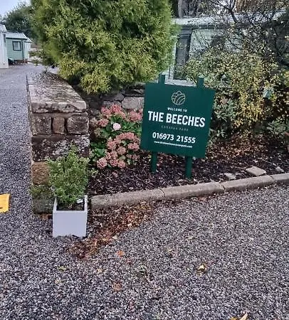 בקתה The Perrycroft At The Beeches Caravan Park *